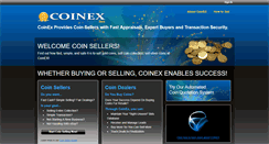 Desktop Screenshot of coinex.org